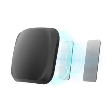Magnetic case for AirTag - black Magnetic case for AirTag - black
