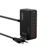 Wozinsky WSL-240 GaN QC3 Charging Station - 200W - Black