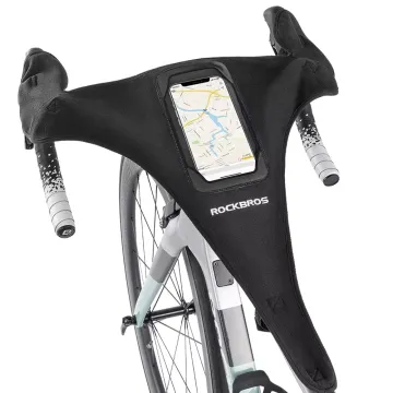 Rockbros D78 Sweat Cover with Pocket and Phone Window - Black