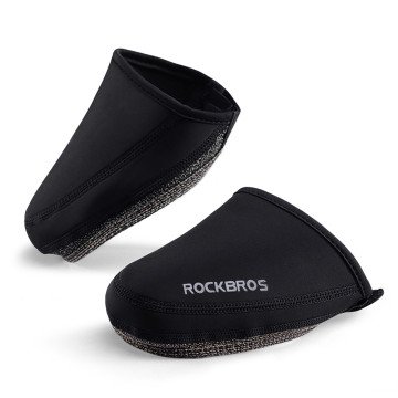 Rockbros LF1030 Windproof Insulating Shoe Toe Caps 36-42 cm - Black Rockbros LF1030 Windproof Insulating Shoe Toe Caps 36-42 cm - Black