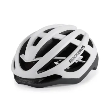 Rockbros HC-58WG-M Bike Helmet 55-58 cm - White-Gray