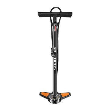 Rockbros GP6532B Floor Pump with Pressure Gauge - Black and Orange Rockbros GP6532B Floor Pump with Pressure Gauge - Black and Orange