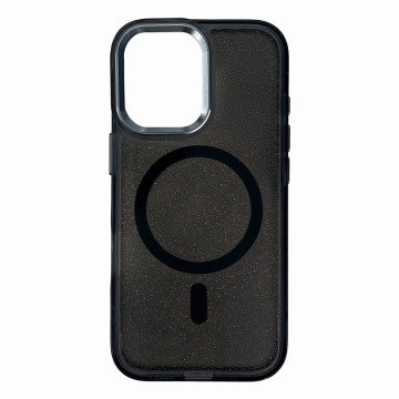 Glitter Case for Samsung Galaxy A57 Compatible with MagSafe - Black