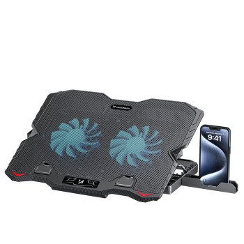Wozinsky WDCX-015 StormPad RGB Gaming Cooling Laptop Stand - Black