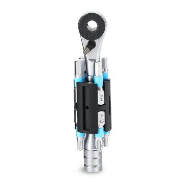 Rockbros TG-8601 Bicycle Multitool S2 Ratchet Cylindrical Housing - Black