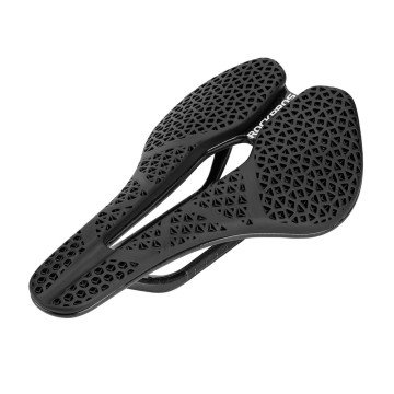 Rockbros LF0214 Anatomical 3D Waterproof Bicycle Saddle - Black Rockbros LF0214 Anatomical 3D Waterproof Bicycle Saddle - Black