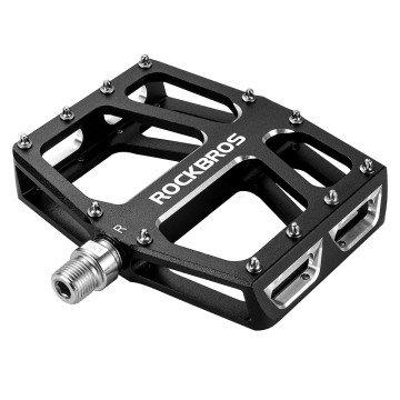 Rockbros K399-BK Wide Platform Bicycle Pedals - Black Rockbros K399-BK Wide Platform Bicycle Pedals - Black