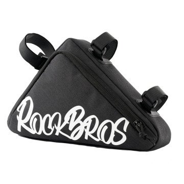 Rockbros G002 Flash Journey Triangle Frame Bike Bag 1.4L - Black Rockbros G002 Flash Journey Triangle Frame Bike Bag 1.4L - Black