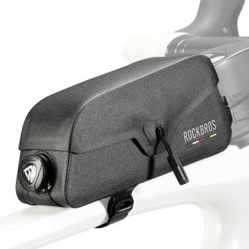Rockbros AS-134 ROAD TO SKY waterproof bike frame bag 0.6 l - black