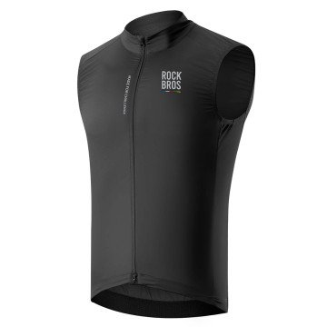 Rockbros TLMJ003-01 ROAD TO SKY men's lightweight breathable cycling vest S - black