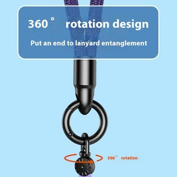 7mm Wrist Strap with Swivel Buckle and Mounting Plate - Black