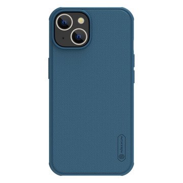 Nillkin Super Frosted Shield Pro case for iPhone 14 Plus back cover blue - OUTLET Nillkin Super Frosted Shield Pro case for iPhone 14 Plus back cover blue - OUTLET