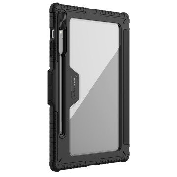 Nillkin Bumper Leather Case Pro case for Samsung Galaxy Tab S9+ - black - OUTLET
