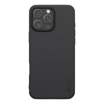 Nillkin Super Frosted Shield Pro case for iPhone 16 Pro - black Nillkin Super Frosted Shield Pro case for iPhone 16 Pro - black