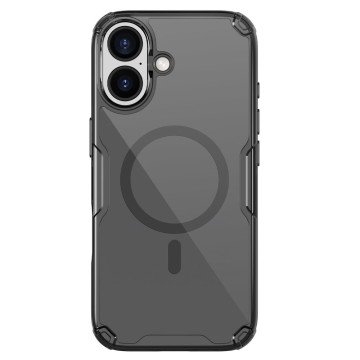Nillkin Nature TPU Pro Magnetic Case Compatible with MagSafe for iPhone 17 Pro - Translucent Black