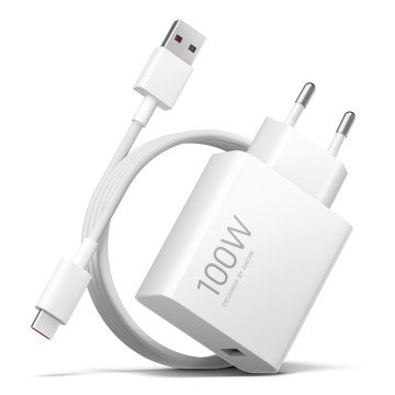 Xiaomi MY-19-ER 100W 6.1A 1 x USB-A Wall Charger with USB-C Cable - White