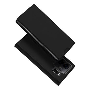 Dux Ducis Skin Pro Case For Realme GT Neo 5 / Realme GT3 Flip Cover Card Wallet Stand Black Dux Ducis Skin Pro Case For Realme GT Neo 5 / Realme GT3 Flip Cover Card Wallet Stand Black