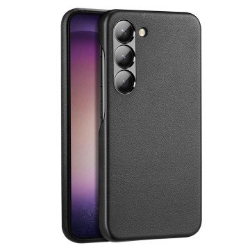 Dux Ducis Grit case for Samsung Galaxy S23+ elegant case made of artificial leather black Dux Ducis Grit case for Samsung Galaxy S23+ elegant case made of artificial leather black