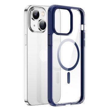 Dux Ducis Clin2 case for iPhone 14 Plus magnetic MagSafe cover blue Dux Ducis Clin2 case for iPhone 14 Plus magnetic MagSafe cover blue