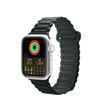 Dux Ducis Strap (Armor Version) strap Apple Watch Ultra, SE, 9, 8, 7, 6, 5, 4, 3, 2, 1 (49, 45, 44, 42 mm) silicone magnetic strap bracelet green Dux Ducis Strap (Armor Version) strap Apple Watch Ultra, SE, 9, 8, 7, 6, 5, 4, 3, 2, 1 (49, 45, 44, 42 mm) silicone magnetic strap bracelet green