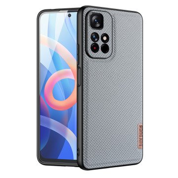 Dux Ducis Fino case cover covered with nylon material Poco M4 Pro 5G blue Dux Ducis Fino case cover covered with nylon material Poco M4 Pro 5G blue