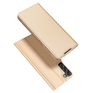 Dux Ducis Skin Pro Holster Cover Flip Cover for Samsung Galaxy S22 + (S22 Plus) gold Dux Ducis Skin Pro Holster Cover Flip Cover for Samsung Galaxy S22 + (S22 Plus) gold