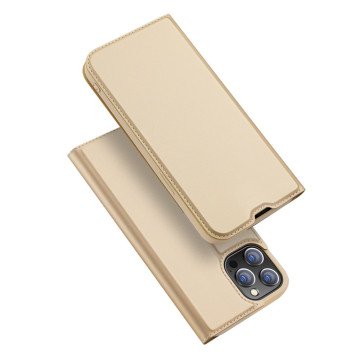 Dux Ducis Skin Pro Bookcase type case for iPhone 13 Pro Max golden Dux Ducis Skin Pro Bookcase type case for iPhone 13 Pro Max golden