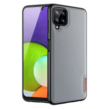 Dux Ducis Fino case covered with nylon material for Samsung Galaxy A22 4G gray Dux Ducis Fino case covered with nylon material for Samsung Galaxy A22 4G gray