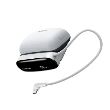 2-in-1 Docking Station and Power Bank for B100 BoboVR PD100 Combo Battery - White 2-in-1 Docking Station and Power Bank for B100 BoboVR PD100 Combo Battery - White