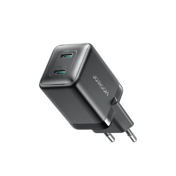 Joyroom JR-TCG17 45W 2 x USB-C wall charger (EU plug) - black