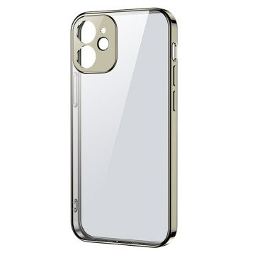 Joyroom New Beauty Series ultra thin case with electroplated frame for iPhone 12 Pro Max golden (JR-BP744) Joyroom New Beauty Series ultra thin case with electroplated frame for iPhone 12 Pro Max golden (JR-BP744)