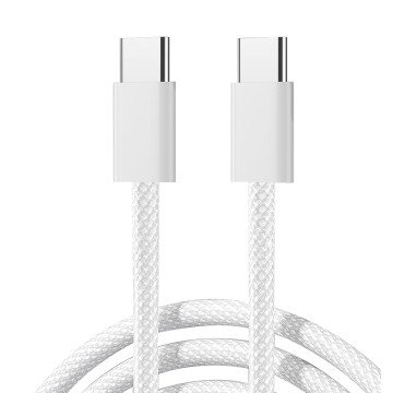Joyroom Ben Series S-A45 USB-C / USB-C 60W Cable 1 m - White Joyroom Ben Series S-A45 USB-C / USB-C 60W Cable 1 m - White