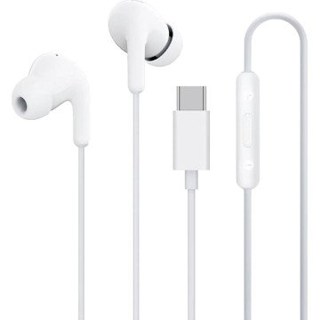 Xiaomi BHR8931GL In-Ear Wired Headphones USB-C with Remote Control - White Xiaomi BHR8931GL In-Ear Wired Headphones USB-C with Remote Control - White