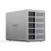 Orico 9858T3 5 Big DAS Solution ProThunder Disk Array with Thunderbolt 3 for 5 x 2.5"/3.5" SATA HDD/SSD - Gray