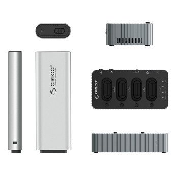 Orico IT48N-C 4-Disk Docking Station with M.2 NVME Clone Function - Gray