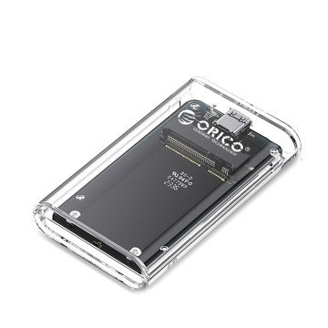 Orico TC10-MS MSATA USB-C 3.2 5Gb/s Disk Cartridge - Transparent