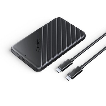 Orico 25PW1C-C3 2.5" HDD/SSD USB-C 3.1 6Gb/s Disk Drive - Black