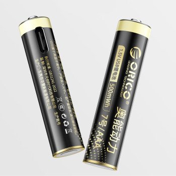Orico Ener-G EG7C lithium battery 1.5V 500mWh AAA USB-C rechargeable battery 2 pcs.