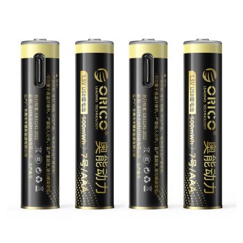 Orico Ener-G EG7C lithium battery 1.5V 500mWh AAA USB-C rechargeable battery 4 pcs.