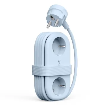 Orico AP3 65W GaN 6in1 Power Strip 2x AC + 2x USB-A + 2x USB-C - Blue Orico AP3 65W GaN 6in1 Power Strip 2x AC + 2x USB-A + 2x USB-C - Blue