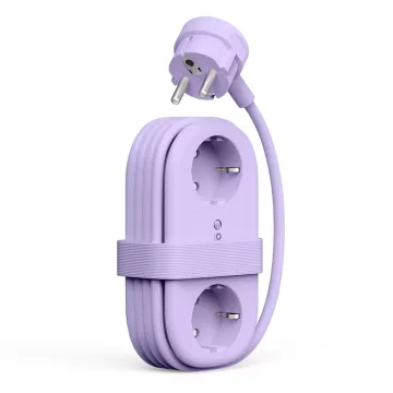 Orico AP3 65W GaN 6in1 Power Strip 2x AC + 2x USB-A + 2x USB-C - Purple Orico AP3 65W GaN 6in1 Power Strip 2x AC + 2x USB-A + 2x USB-C - Purple