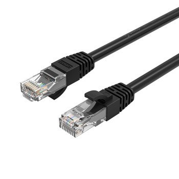 Orico PUG-C6 CAT6 1000Mbps RJ45 Ethernet Network Cable Internet LAN Round 5m - Black