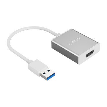 Orico UTH USB-A 3.0 to HDMI adapter - silver Orico UTH USB-A 3.0 to HDMI adapter - silver