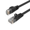 Orico PUG-C7B CAT7 10Gbps RJ45 Ethernet Network Cable Internet LAN Flat 1m - Black