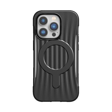 Raptic X-Doria Clutch Built Case iPhone 14 Pro with MagSafe Back Cover Black