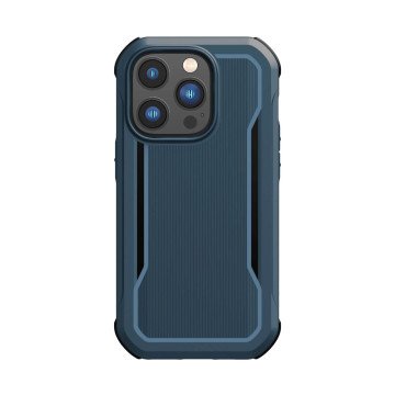 Raptic X-Doria Fort Case iPhone 14 Pro with MagSafe armored case blue