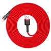 Baseus Cafule USB-A / Lightning 2A QC 3.0 cable 3 m - red - OUTLET