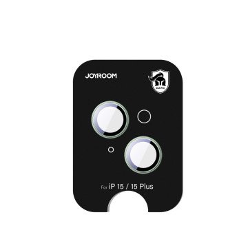 Joyroom JR-MFY0252 protective glass for iPhone 15/15 Plus lenses - green