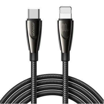 Joyroom Pioneer Series SA31-CL3 USB-C / Lightning 30W 1.2m cable - black - OUTLET