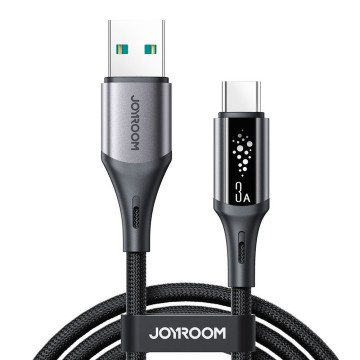 Joyroom S-A60 StarTalk 3A USB-A - USB-C cable 1.2m - black